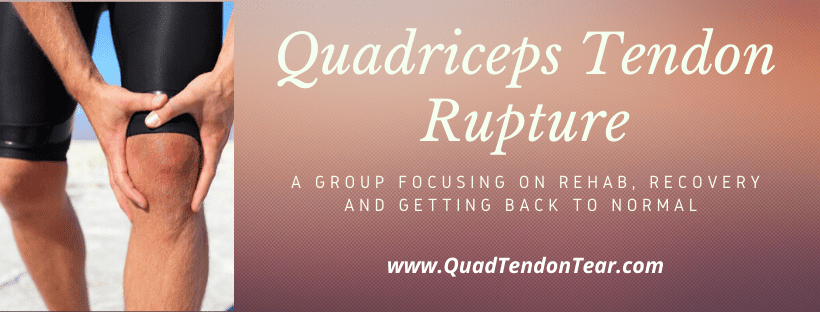 Quadriceps Tendon Rupture Facebook Group