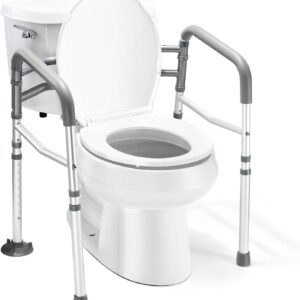 Toilet Safety Rail - Adjustable Detachable