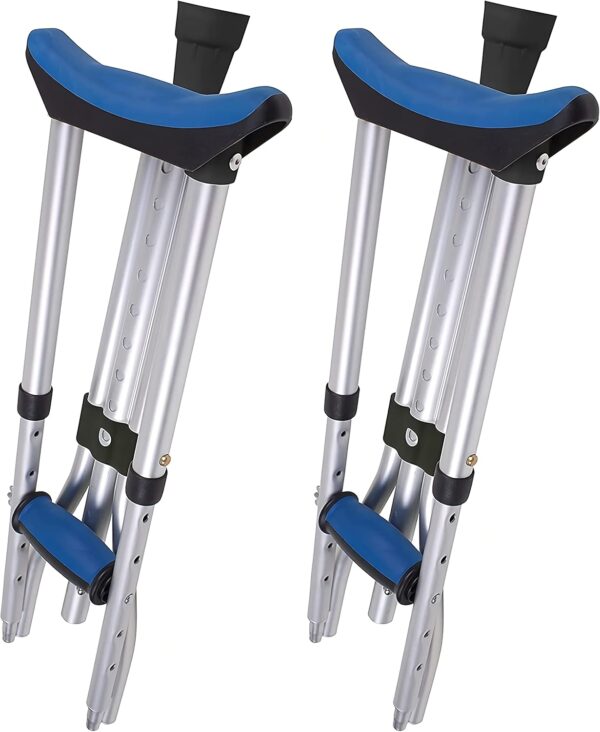 Carex Folding Aluminum Under Arm Crutches